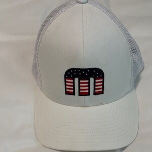 Travis Mathew White and Black Hat